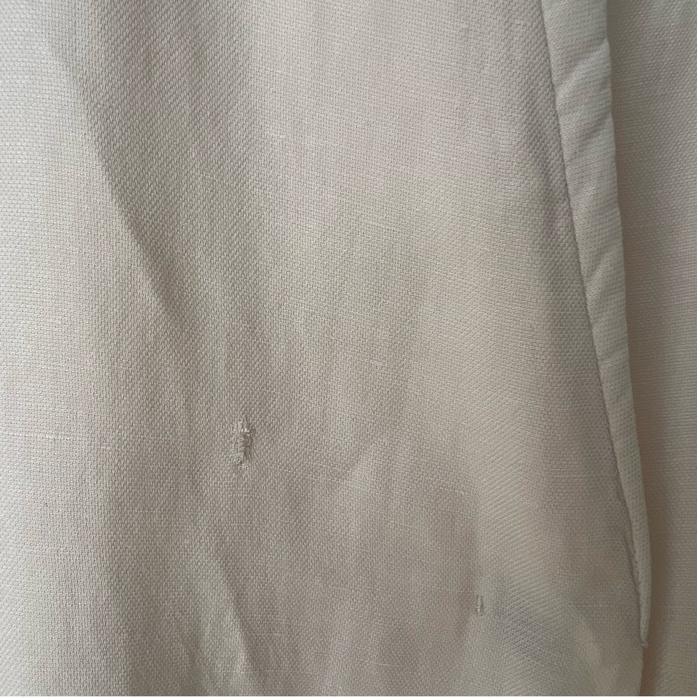 ZARA Kimono Style Jacket Blazer in Cream Cotton size Small - Picture 5 of 15